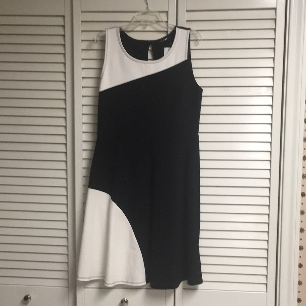 Black & white dress